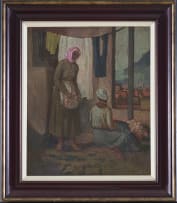 Robert Melvin Simmers; The Flower Sellers, Cape Town