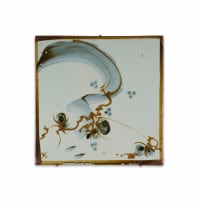 Tim Morris; Stylised floral motif tile