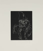 William Kentridge; Nose on a White Horse