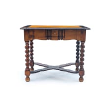 Cape stinkwood and beefwood side table, South Africa, late18th century/early 19th century