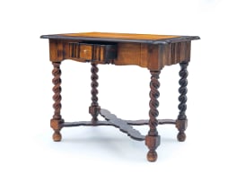 Cape stinkwood and beefwood side table, South Africa, late18th century/early 19th century