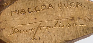 David Tomlinson; A Bronze Collection of Ducks of Southern Africa, ten