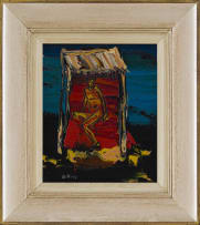 Walter Battiss; Red Palanquin