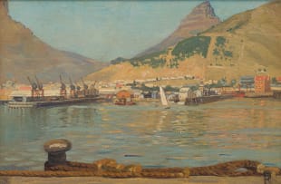 Ruth Prowse; Cape Town Harbour