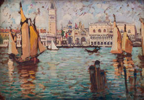 Hugo Naudé; San Marco, Venice