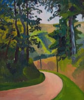 Ruth Everard-Haden; Paysage (Landscape)/Road Through Cutting