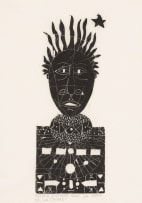Motshile wa Nthodi; Ndebele Birthday Sangoma; Ndebele Birthday Head, two