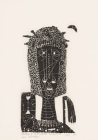 Motshile wa Nthodi; Ndebele Birthday Sangoma; Ndebele Birthday Head, two