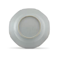 A pair of Chinese Export 'pseudo tobacco' pattern soup plates, Qianlong period, 1736-1795