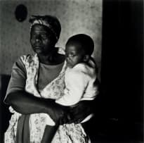 Greg Marinovich; Mother of Aids Sufferer with Granddaughter, Tugela Ferry