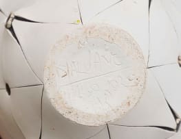 Andile Dyalvane; White Scarified Pot