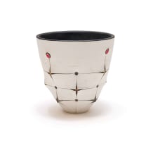 Andile Dyalvane; White Scarified Pot