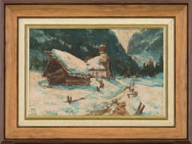 Otto Klar; Alpine Winter Views