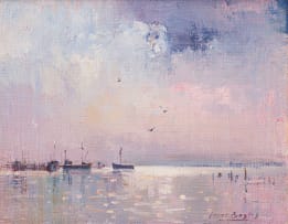 Errol Boyley; Seascape at Dusk