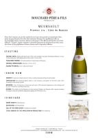 Bouchard Père et Fils; Meursault Premier Cru; 2011; 2 (1 x 2); 750ml