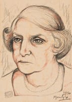 Johannes Meintjes; Portrait of a Woman