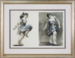William Kentridge; Dancer Twice