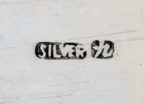 A Chinese Export silver dish, c.1890-1930