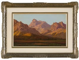 Tinus de Jongh; Mountain Landscape