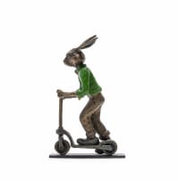 Carol Cauldwell; Rabbit on a Scooter