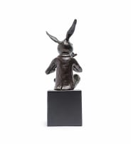 Carol Cauldwell; Rabbit Playing the Flute