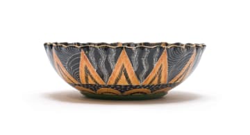 Ardmore Ceramic Studio; Bowl with camel and goose