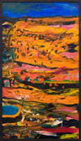 Robert Brooks; Landscape with Reservoir, diptych