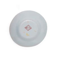 Hylton Nel; Plate with cat and flower motifs