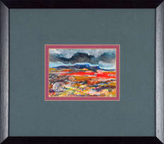 Jan Visser; Landscape with Rain Clouds