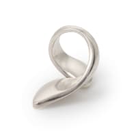 Georg Jensen; Georg Jensen silver ring, model 163, Henning Koppel, Denmark, c.1970s