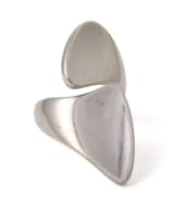 Georg Jensen; Georg Jensen silver ring, model 163, Henning Koppel, Denmark, c.1970s