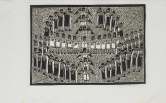 Azaria Mbatha; Angels in front of Cross