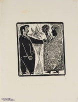 John Muafangejo; Joseph and the Pregnant Maria
