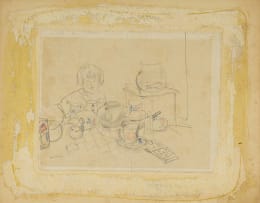 Enslin du Plessis; Tea Party with Goldfish