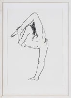 Mark Hipper; Female Nudes, triptych