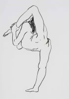 Mark Hipper; Female Nudes, triptych