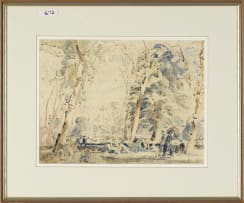 Philip Connard; Park Scene