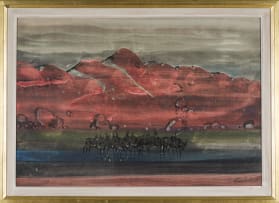 Gordon Vorster; Sunlit Wildebeest