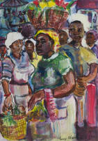 George Msimang; Women at the Market