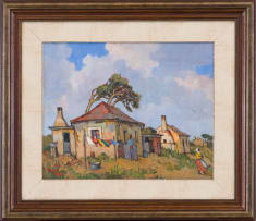 Conrad Theys; Labourers' Cottages, Phillipi