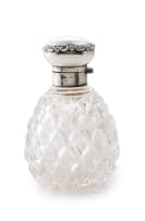 An Edward VII silver mounted cut-glass dressing jar, Mappin & Webb, London, 1910