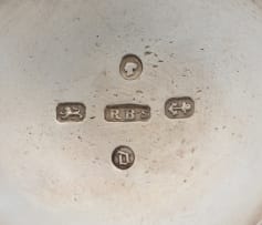A Victorian silver christening mug, maker's mark RB's, Birmingham, 1878