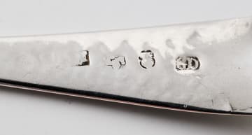 A George I marrow scoop, William Street, London, 1720