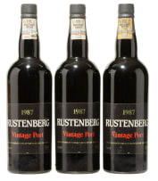 Rustenberg; Vintage Port; 1987; 3 (1 x 3); 750ml