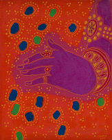 Andrew Verster; Composition with Pink Hand and Jewellery