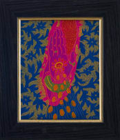 Andrew Verster; Composition with Open Hand and Emanating Rays