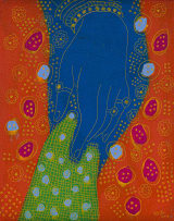Andrew Verster; Composition with Hand and Fabric