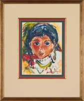 Audrey Fourie; Portrait of a Girl