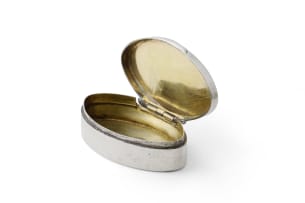A Cape silver snuff box, William Godfried Lotter, c.1770-1810