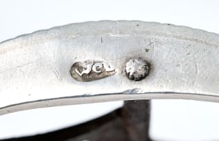 A Cape silver buckle, Willem Godfried Lotter, 1810-1835
